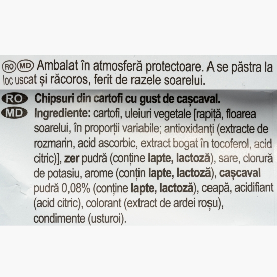 Chipsuri din cartofi cu sare 125g