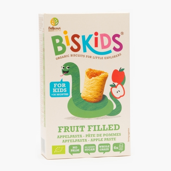 Biscuiți din spelta pentru copii, cu umplutură de mere, +36 luni 150g