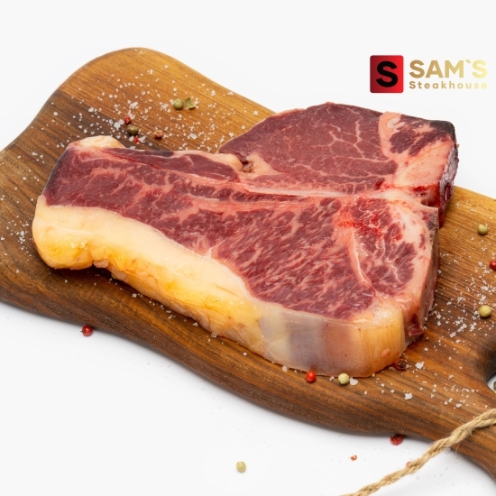 T-bone vită maturat, uscat 500g