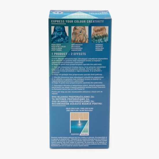 Vopsea de păr semi-permanentă Ultra Brights 096 Turquoise temptation 80ml