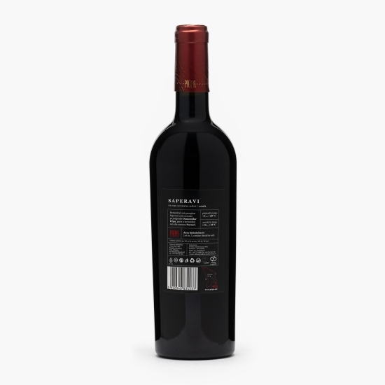 Vin roșu sec Saperavi, 15%, 0.75l