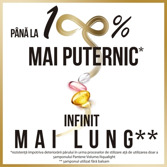 Șampon Pro-V Infinite Lengths pentru păr mediu și lung 360ml