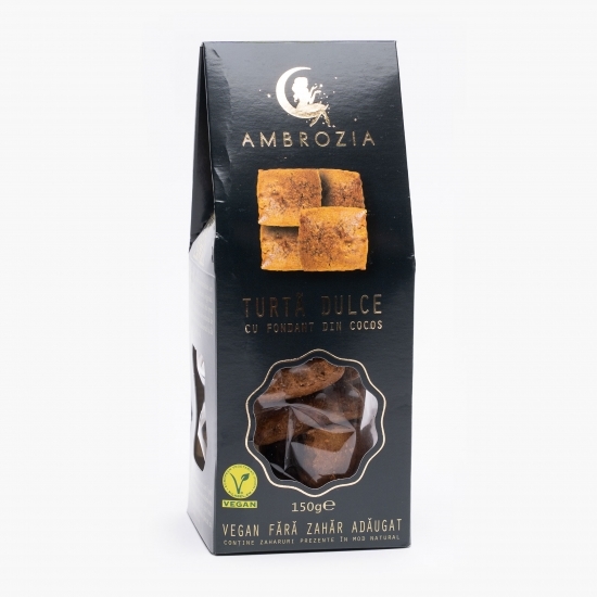 Turtă dulce cu fondant din cocos 150g