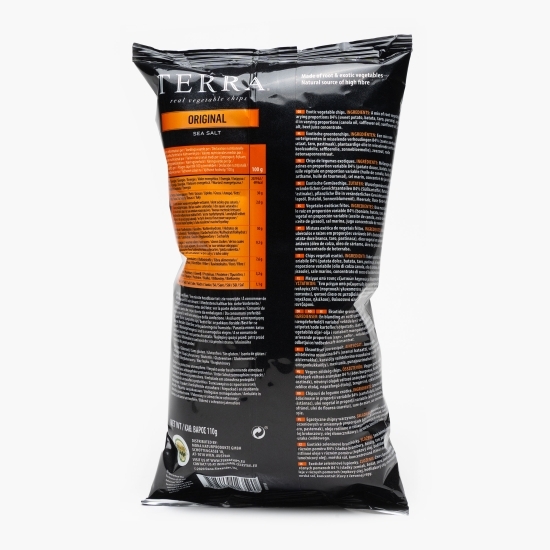 Chipsuri de legume exotice cu sare de mare 110g