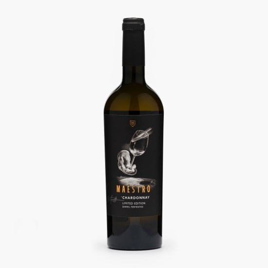 Vin alb sec Chardonnay Barrique, 12.5%, 0.75l