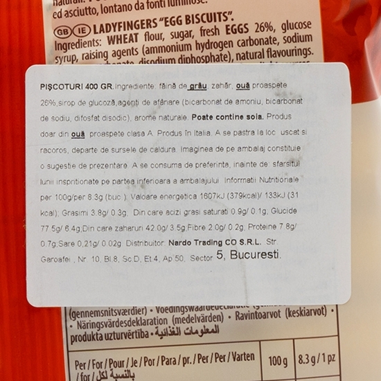 Pișcoturi 400g