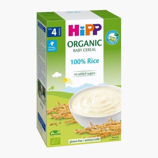 Cereale ecologice orez, +4 luni, 200g