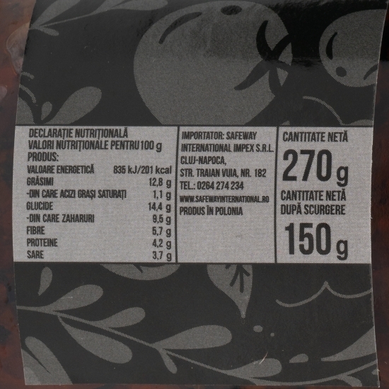 Roșii uscate în ulei 270g
