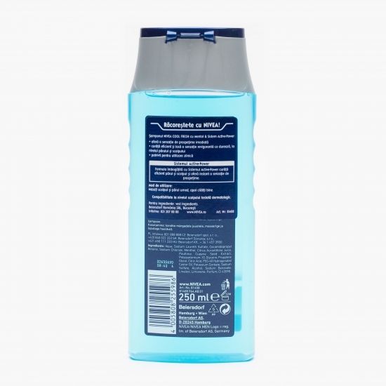Șampon pentru bărbați Men Cool Fresh 0.25l