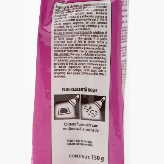 Momeală pentru șoareci sub formă de pastă 150g