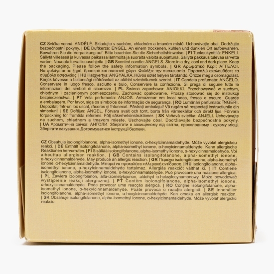 Lumânare parfumată în pahar imprimat - Angels