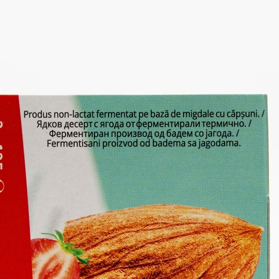 Produs fermentat din migdale cu căpșuni Carpos 2x125g