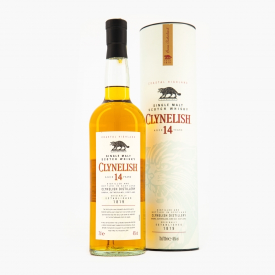Whisky Single Malt Scotch 14 ani, 46% alc. 0.7l + cutie