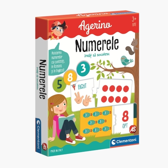 Agerino-Numerele Joc educativ 3+ ani