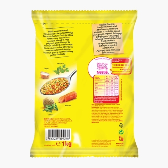 Bază pentru mâncăruri Secretul Gustului cu gust de găină 1kg