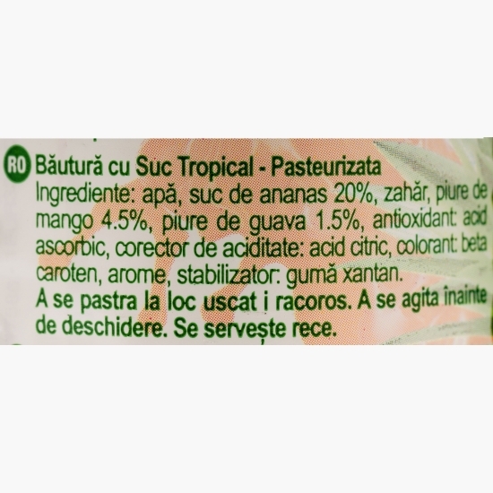 Suc de fructe tropicale, doză 0.24l