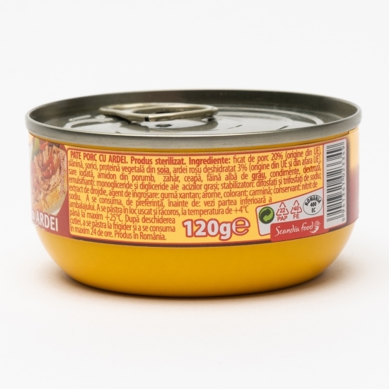 Pate porc cu ardei 120g