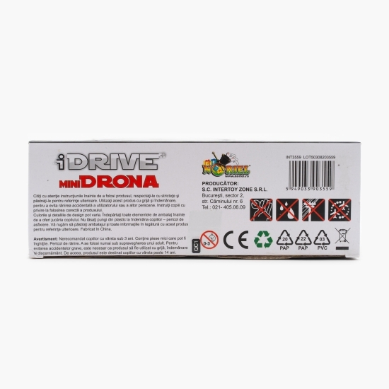 Mini dronă 15cm, 14+ ani