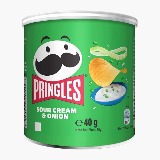 Chipsuri din cartofi cu aromă de smântână și ceapă 40g