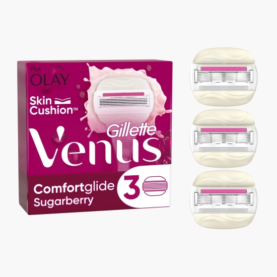 Rezerve aparat de ras Venus Comfortglide Sugarberry, 3 buc