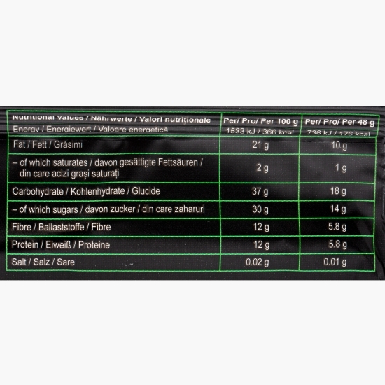 Baton eco din semințe de cânepă cu smochine Hemp Up 48g