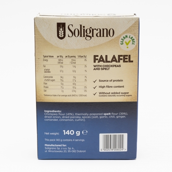 Falafel cu năut și spelta 140g