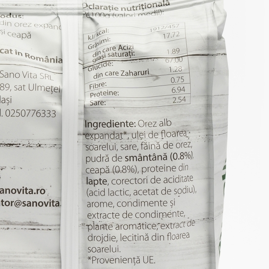 Mini-rondele din orez cu smântână și ceapă 45g