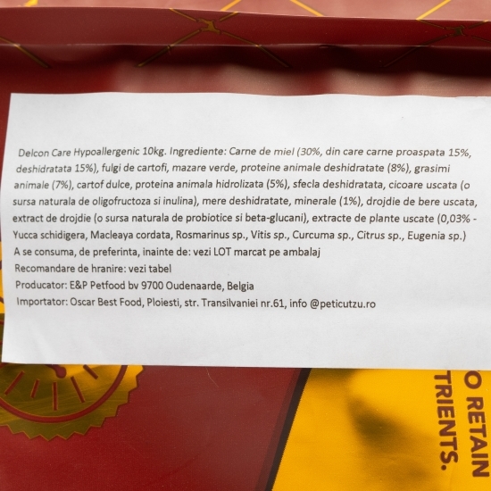 Hrană pentru câini, 10kg, Care Hypoallergenic 