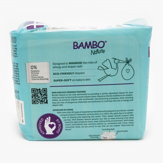 Scutece eco 0% clor mărimea 1, 2-4kg, 22 buc