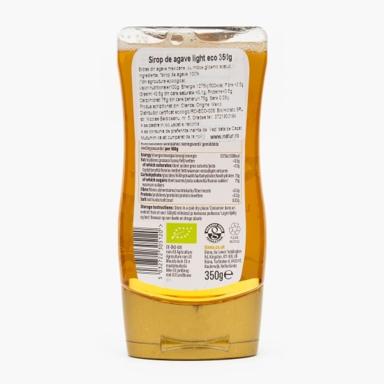 Sirop de agave light eco 350g