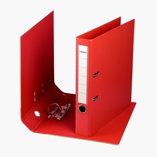Biblioraft A4 PVC 50mm Ubers, roșu