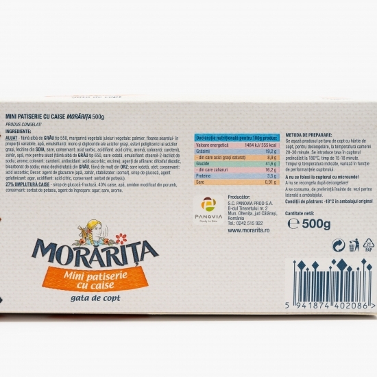 Minipatiserie cu caise 500g