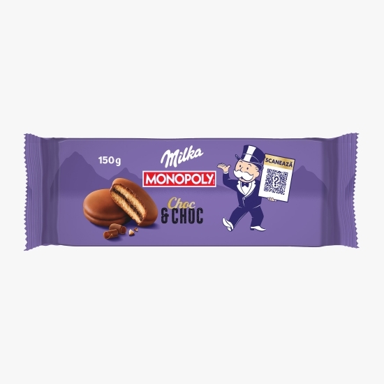 Prăjitură cu ciocolată Choc&Choc 150g