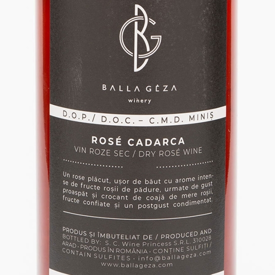  Vin rose sec Cadarca, 13.5%, 0.75l