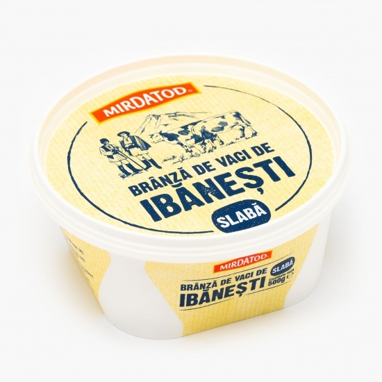 Brânză de vaci de Ibănești slabă 500g