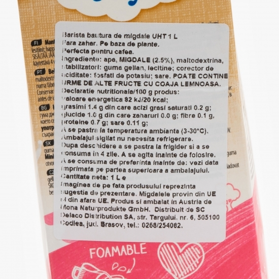 Băutură din migdale Barista 1l 