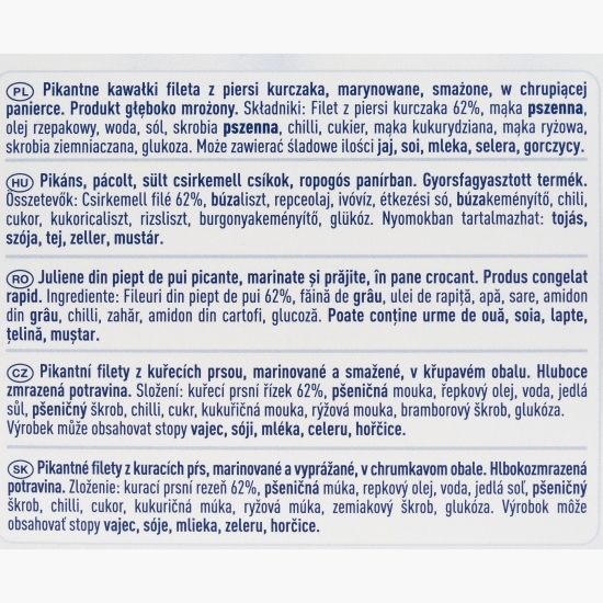 Strips de pui picant 250g