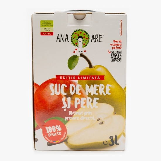 Suc de mere și pere 3l
