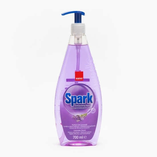 Detergent vase Spark cu parfum de lavandă 0.7l 