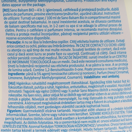 Balsam bio 4l