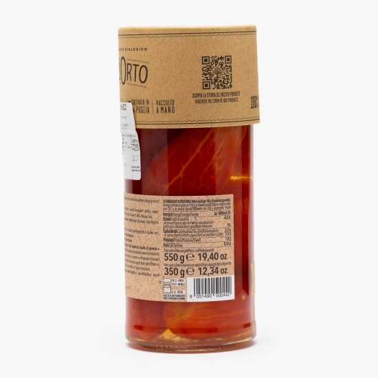 Roșii decojite eco 550g
