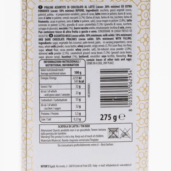 Praline ciocolată asortate Collection 275g
