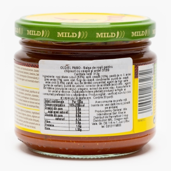 Sos salsa de roșii cu ceapă și ardei 312g