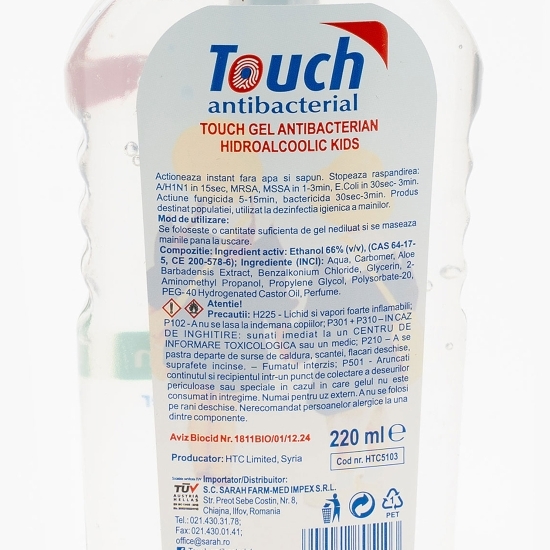 Gel antibacterian Kids 220ml
