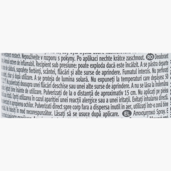 Deodorant spray Pure Clean 150ml 