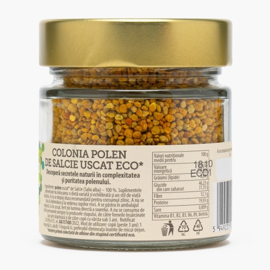 Polen de salcie uscat, eco 150g