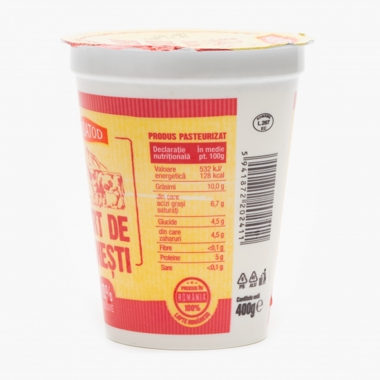 Iaurt de Ibănești, 10% grăsime, 400g