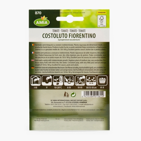 Semințe tomate Costoluto Fiorentino 0.4g