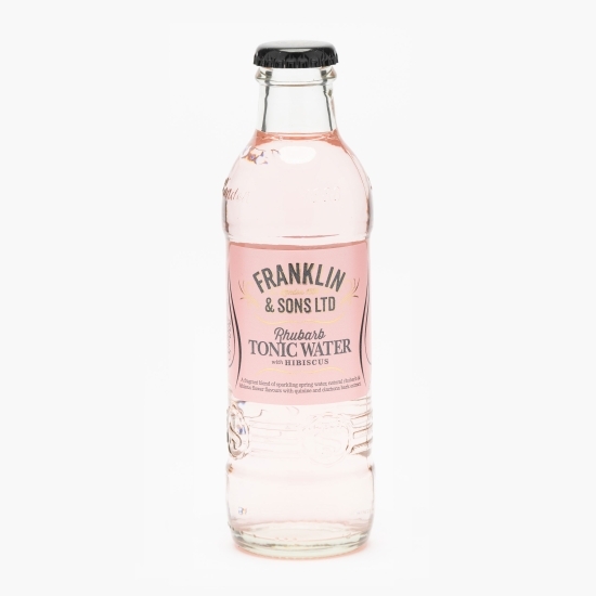 Apă tonică cu rubarbă și hibiscus 0.2l