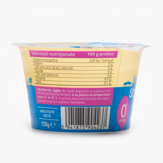 Iaurt Stragghisto 0% grăsime 150g